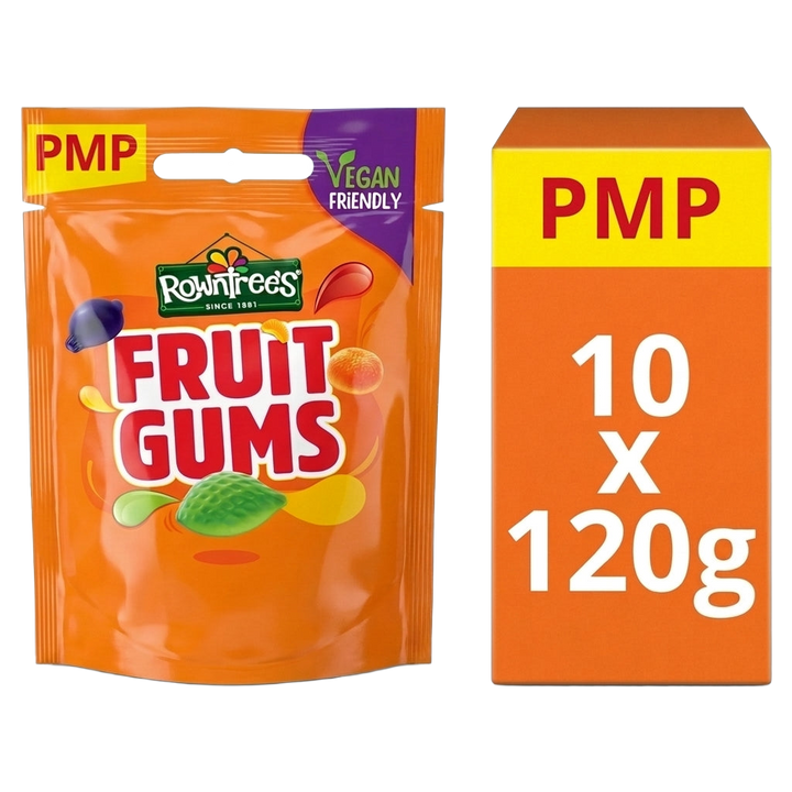 Rowntrees Fruit Gums Vegan Friendly 1200g
