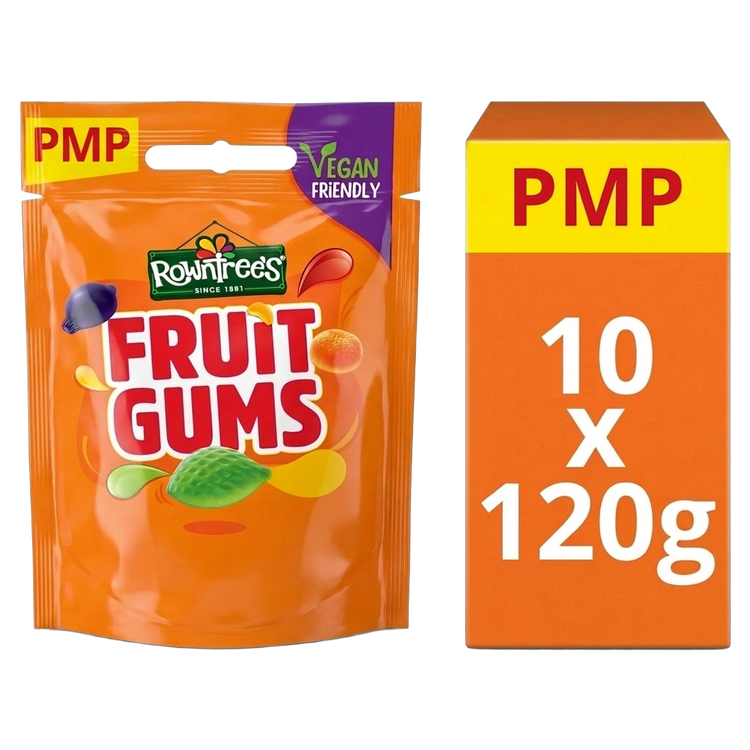 Rowntrees Fruit Gums Vegan Friendly 1200g