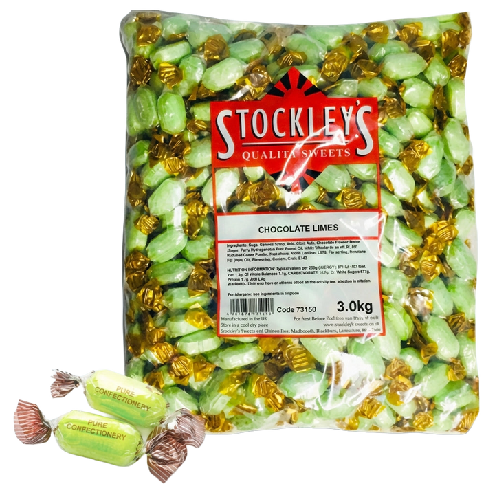 Stockleys Chocolate Limes 3kg