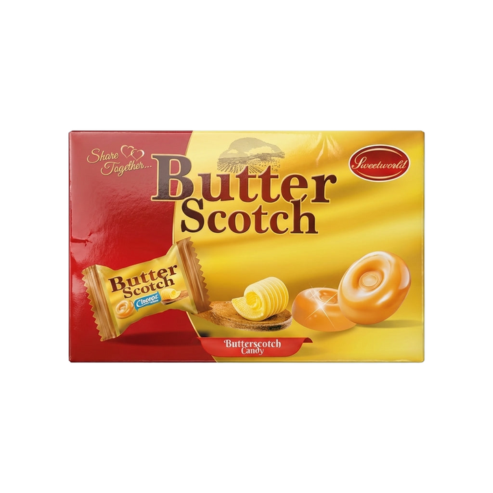 Sweetworld Butter Scotch Hard Boiled Candy 200g
