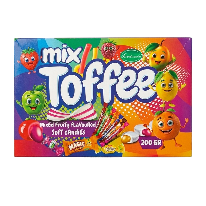 Sweetworld Mix Toffee Chews 200g