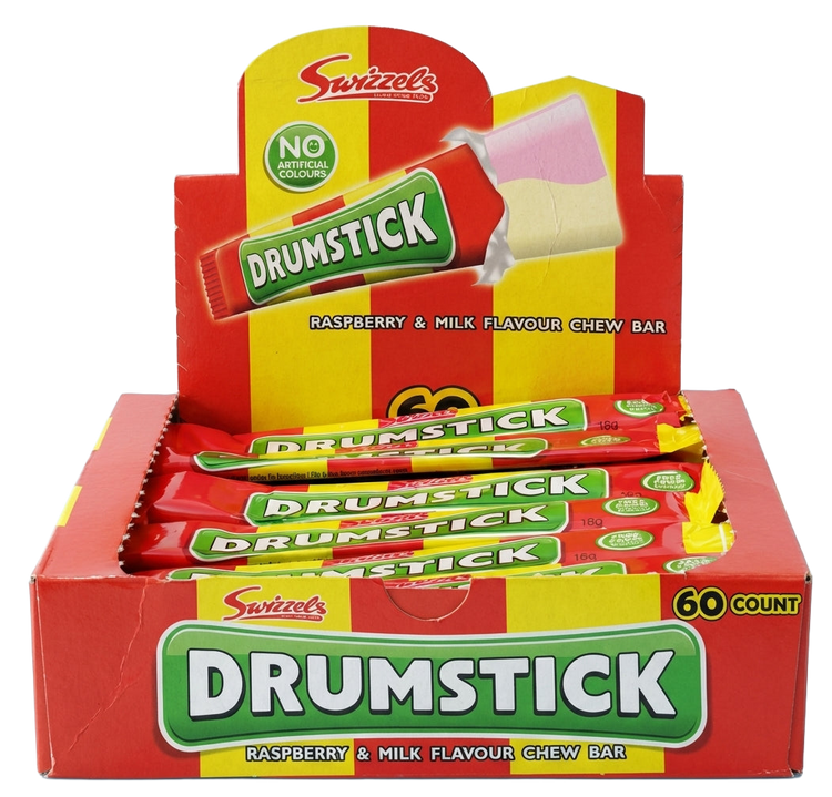 Swizzels Drumstick Chew Bar 60x18g Pick & Mix Bulk Sweets