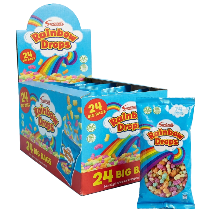 Swizzels Rainbow Drops 24x32g Pick & Mix Bulk Sweets