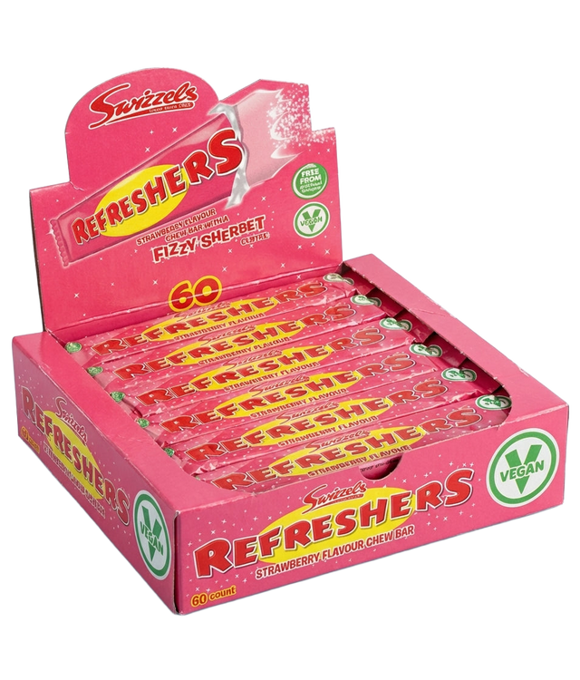 Swizzels Strawberry Chew Bar 60x18g Pick & Mix Bulk Sweets