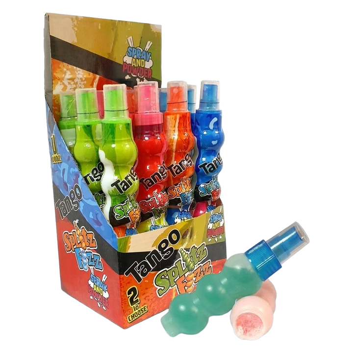 Tango Splitz Fizz Candy Spray & Powder Assorted Fruit Flavour 960g