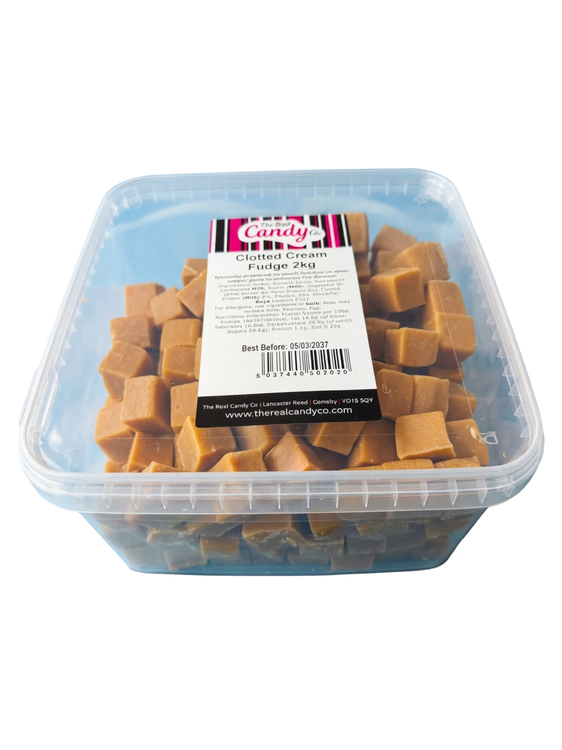 The Real Candy Co Clotted Cream Fudge 2kg