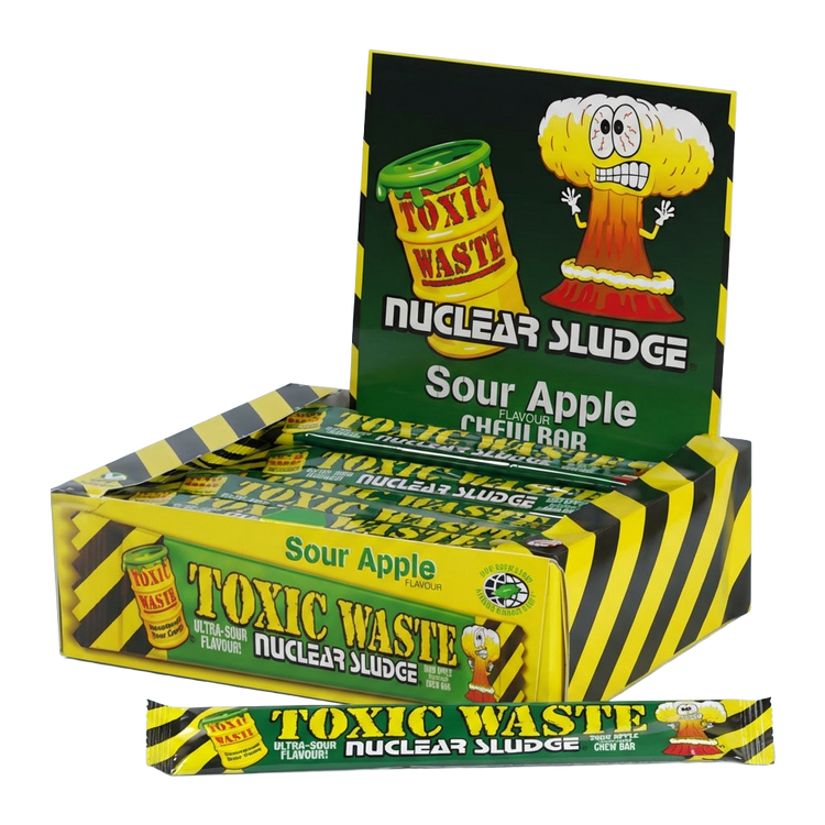 Toxic Waste Apple Chew Bar 1kg Pick & Mix Bulk Sweets