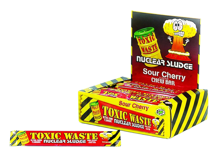 Toxic Waste Cherry Chew Bar 1kg Pick & Mix Bulk Sweets