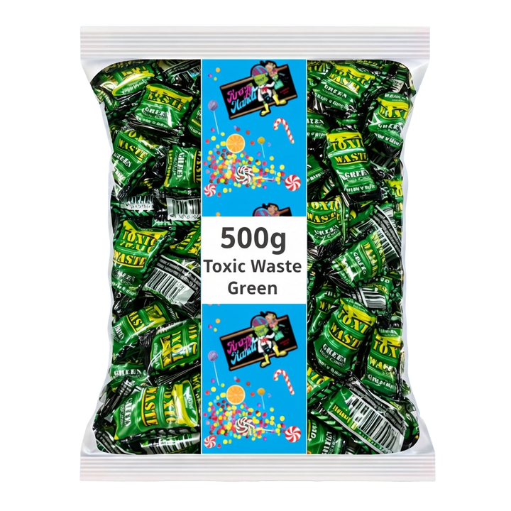 Toxic Waste Green 500g Pick & Mix Bulk Sweets