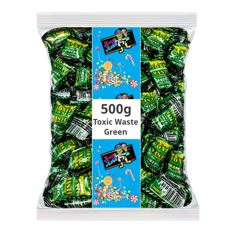 Toxic Waste Green 500g Pick & Mix Bulk Sweets