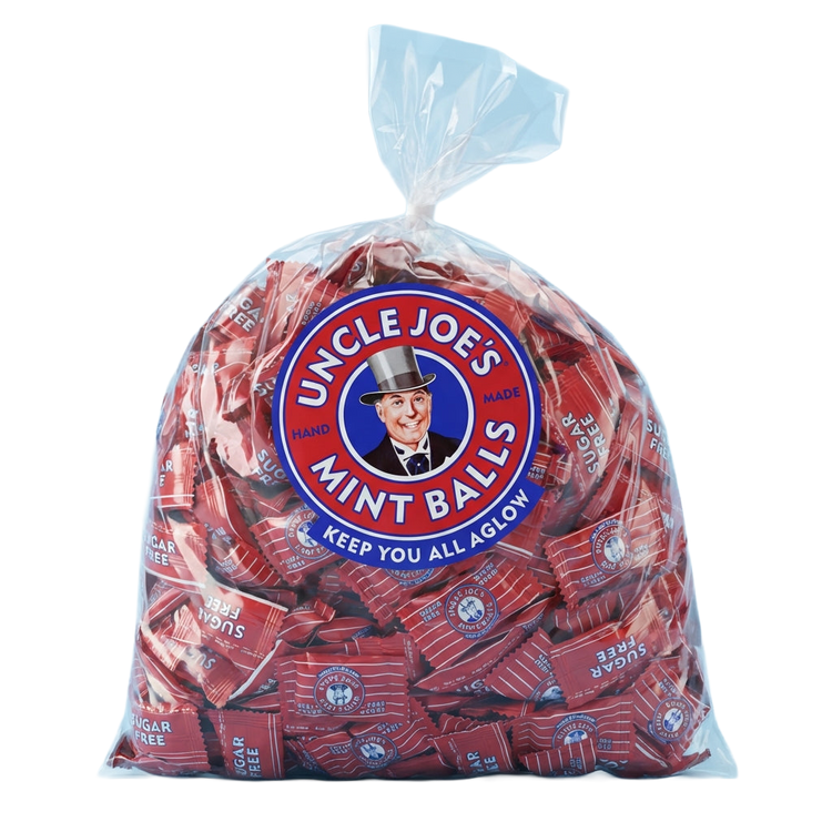 Uncle Joe's Sugar Free Mint Balls 2kg Pick & Mix Bulk Sweets