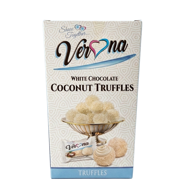 Verna White Chocolate Coconut Truffles 150g
