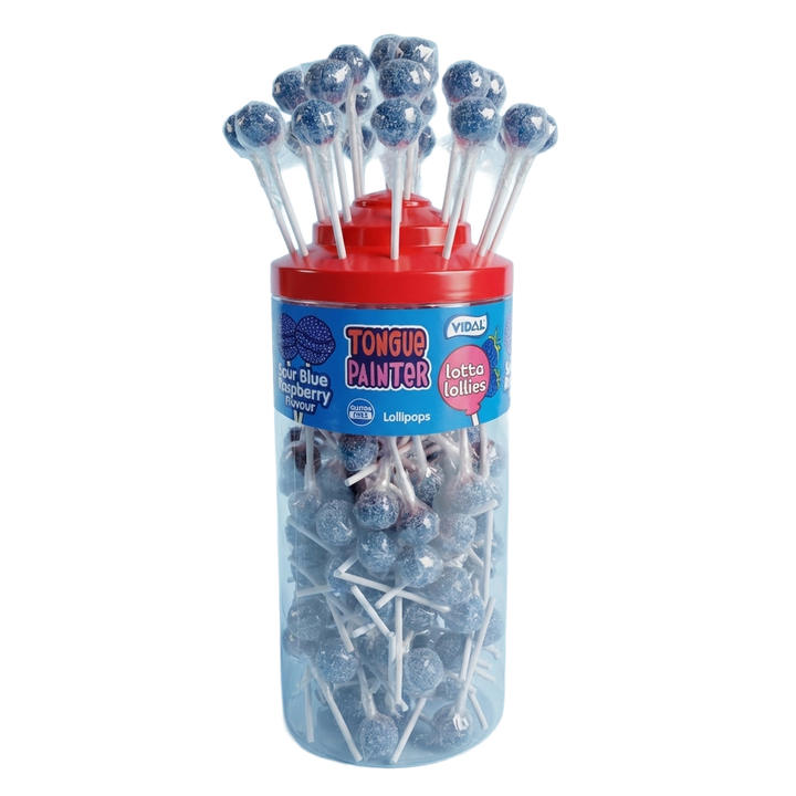 Vidal Lotta Lollies Blue Raspberry 150 Pieces Pick & Mix Sweets