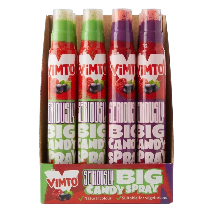 Vimto Seriously Big Candy Spray Cherry & Strawberry Flavour 1kg