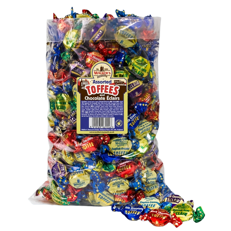 Walkers Nonsuch Assorted Toffee 2.5kg Pick & Mix Bulk Sweets
