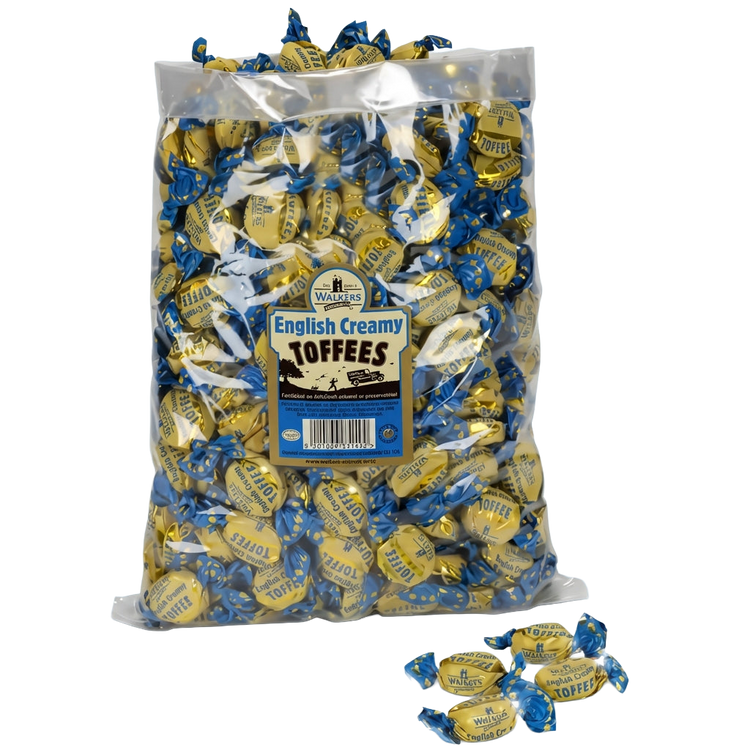 Walkers Nonsuch English Toffee 2.5kg Pick & Mix Bulk Sweets
