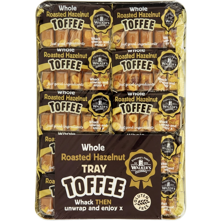 Walkers Nonsuch Hazelnut Toffee Tray 10 x 100g Pick & Mix Sweets