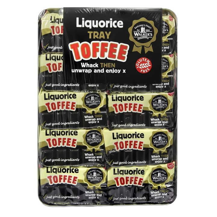 Walkers Nonsuch Liquorice Toffee Tray 10 x 100g Pick & Mix Sweets