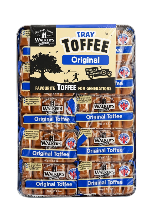 Walkers Nonsuch Original Creamy Toffee Tray 10 x 100g Sweets