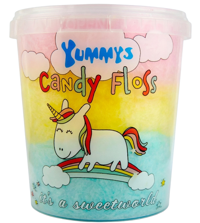 Yummys 6 Pack Candy Floss