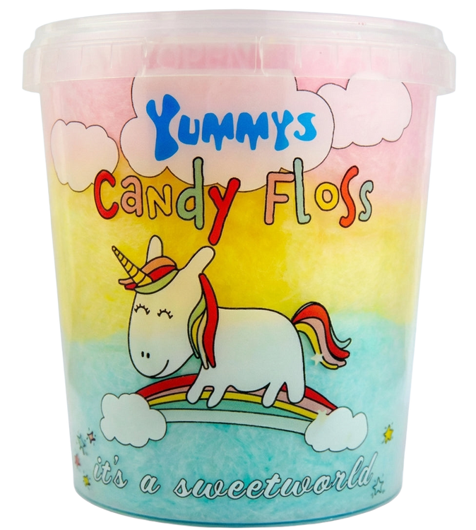 Yummys 6 Pack Candy Floss