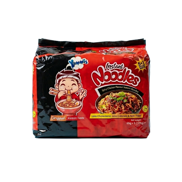 Yummys Instant Noodles Spicy Chicken Flavour 325g Pick & Mix Sweets